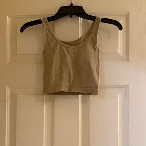 Women's Tan sports bra